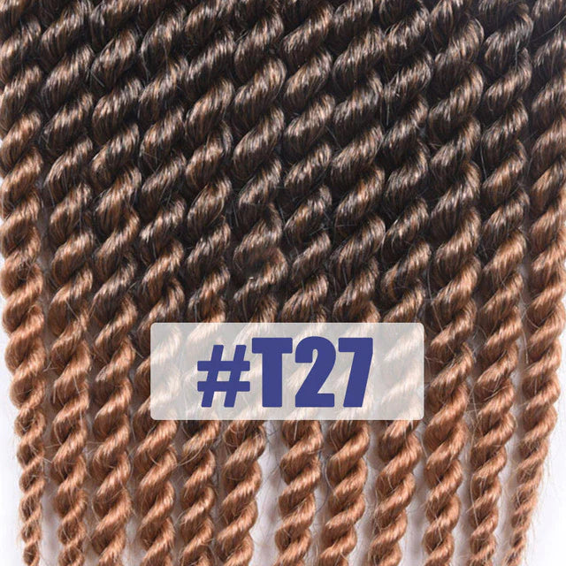 Crochet Braids Synthetic Senegalese Twist Braiding Hair