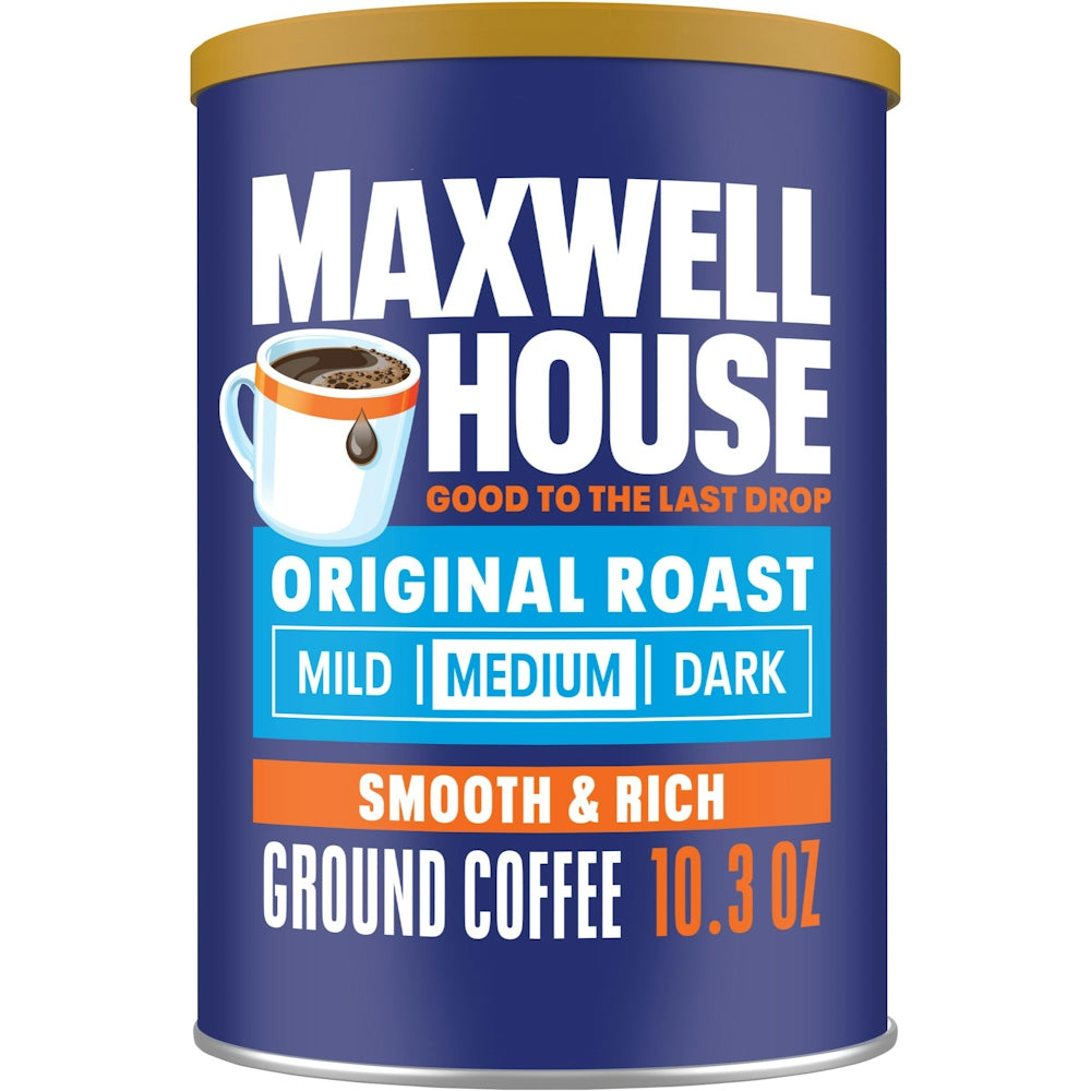 Maxwell House Coffee, Ground, Medium, Original Roast - 10.3 Ounce