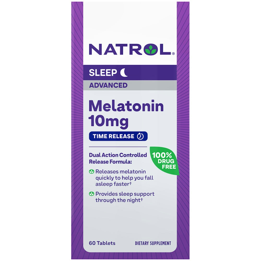 Natrol® Melatonin 10 mg Maximum Strength Time-Release Tablet, 60 EA