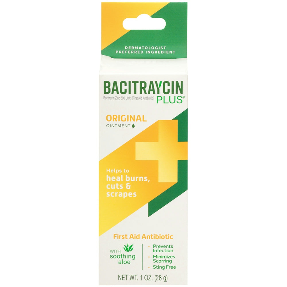 Bacitraycin Plus® 500 U/g Ointment, 1 oz