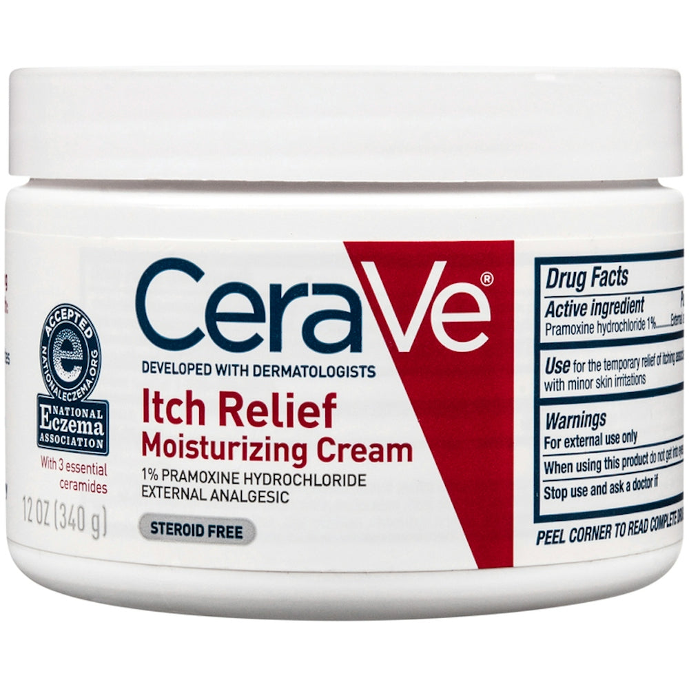 CeraVe Moisturizing Cream For Itch Relief