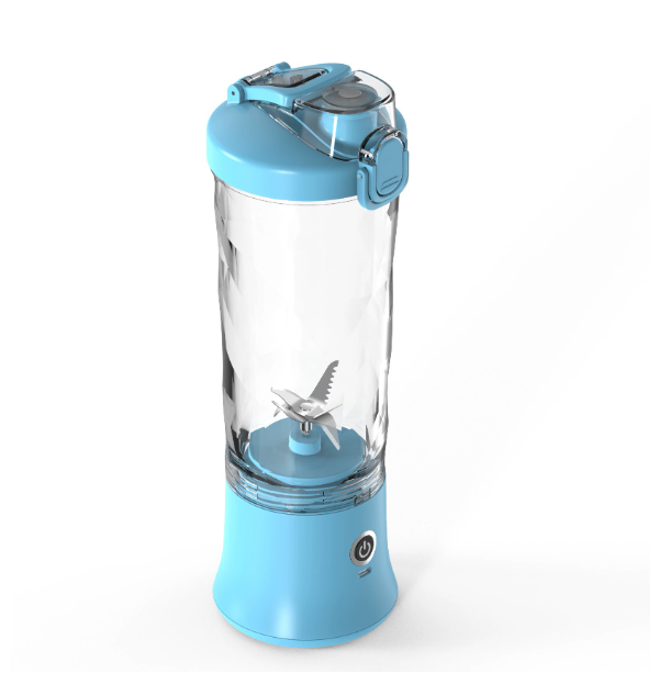 Portable Blender 600ML Electric Juicer Fruit Mixers 4000mAh USB Rechargeable Smoothie Mini Blender Personal Juicer Colorf
