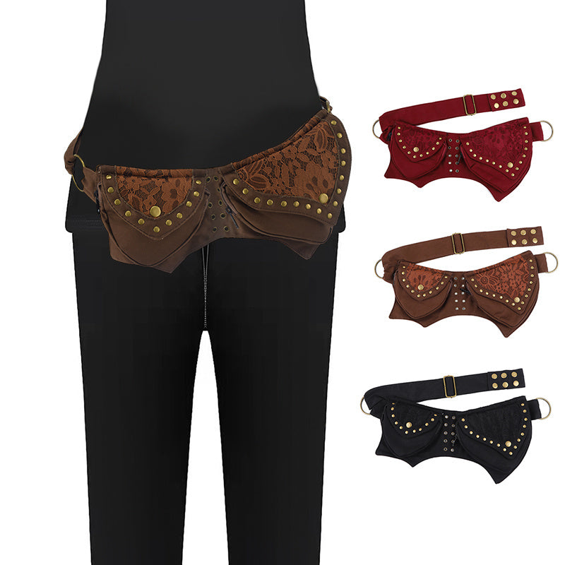 Vintage Waist Chest Crossbody Bag