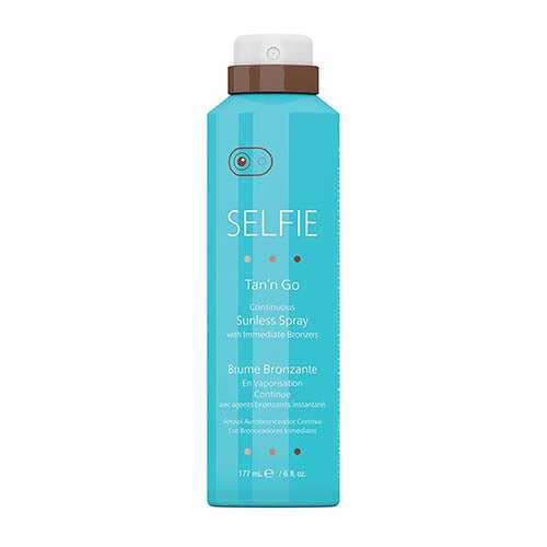 Selfie Tan N Go Sunless Spray 6 Oz
