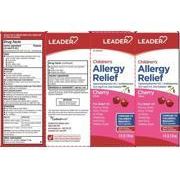 Leader Children's Allergy Relief Liquid Cherry 4oz