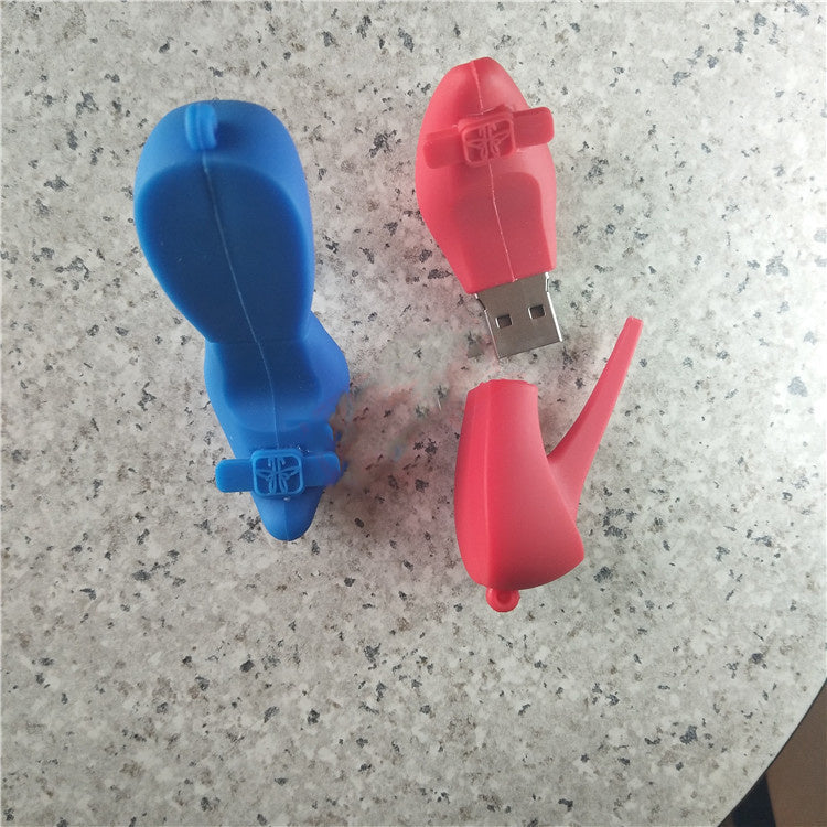 Stylish Shoe USB Drive for Women's Festivals and Weddings
