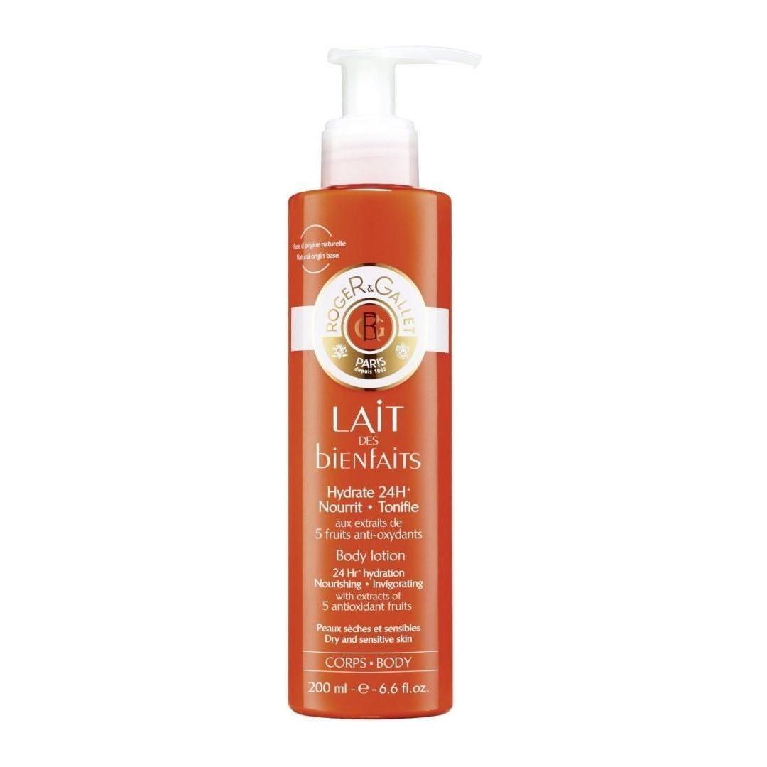 Roger & Gallet Lait De Bienfaits Invigorating & Hydrating  Body Lotion 200ml