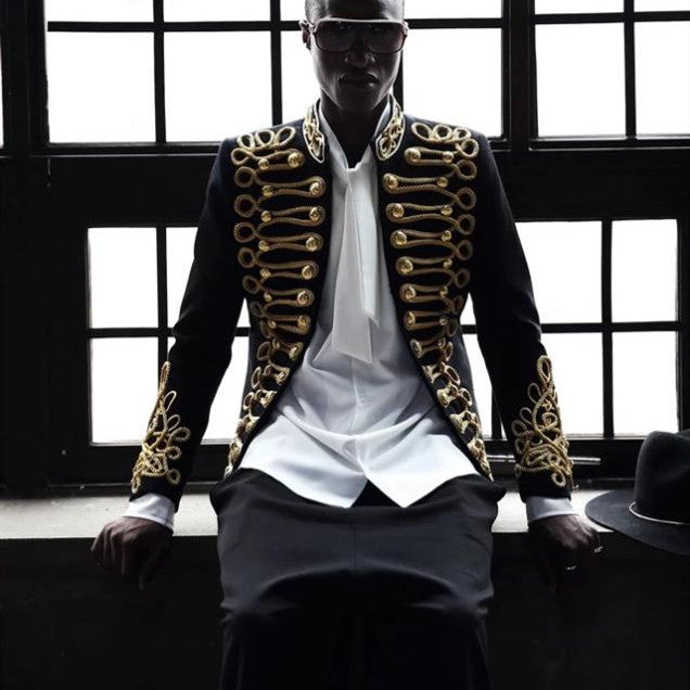 Gold Rope Slim Jacket for Gentlemen's Court Suit