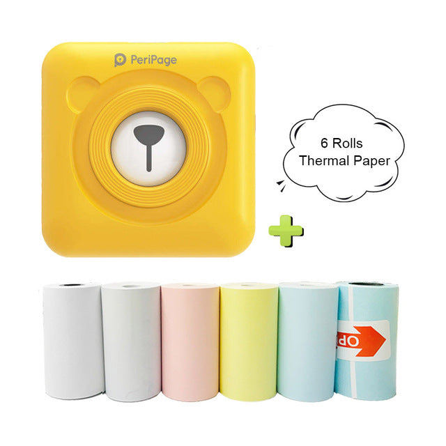 Mini Bluetooth Wireless Thermal Label Printer