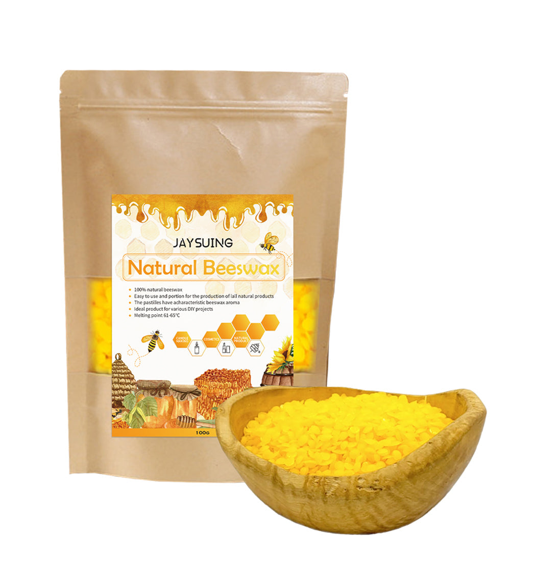 Beeswax Granules, Household Handmade Beeswax Sofa Floor Brightening Maintenance Furniture Leather Care Wax