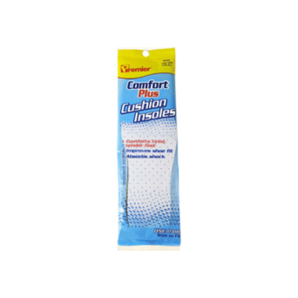 Premier Comfort Plus Cushion Insoles For Women [Size: 9-10] 1 Pair