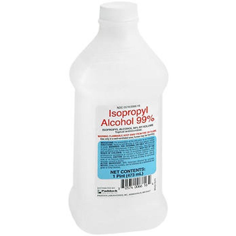 Paddock Laboratories Isopropyl Alcohol 99% Solution, 16 Fl. Oz