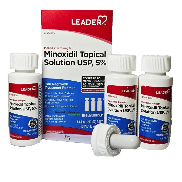LEADER™ Men's Extra Strength Topical Solution USP, 6 oz