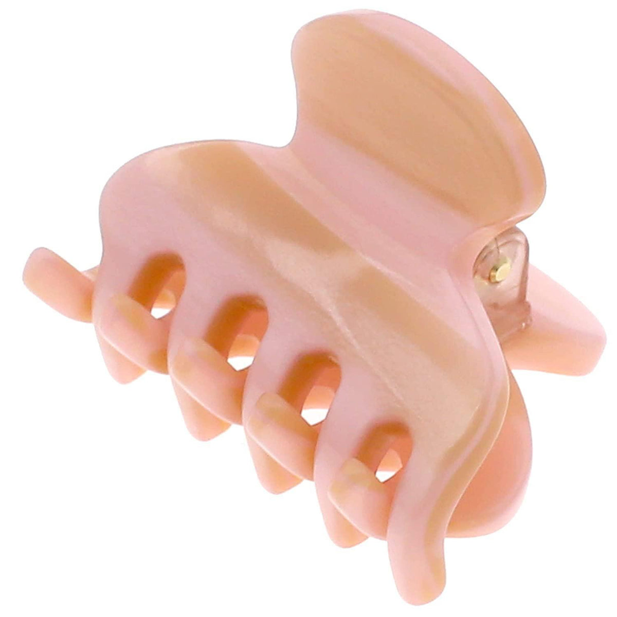 Camila Paris CP3070 French Hair Clip For Women Handmade Pink Small Girls Hair Claw Clips Jaw Durable Styling Hair Accessories For Women Strong Hold No Slip Grip Made In France