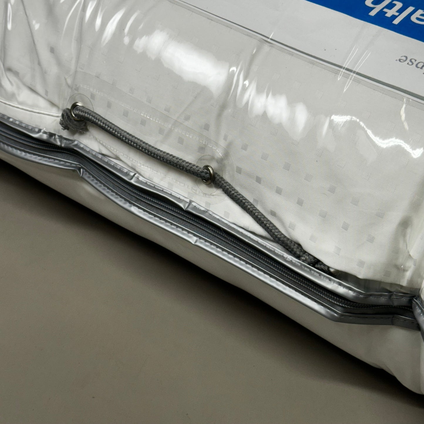 HEALTH-O-PEDIC Hypo Allergenic Dual Comfort Gel Memory Foam&Fiber King Sz Pillow