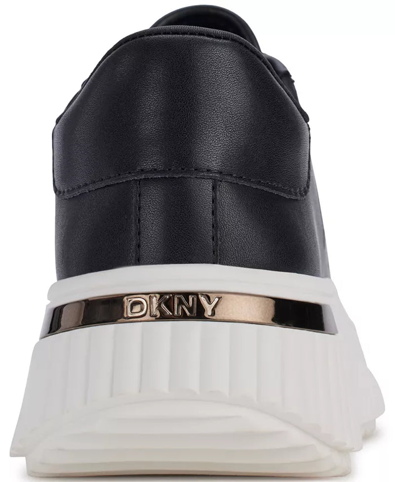 DNKY Women's Larissa Lace up Platform Sneakers