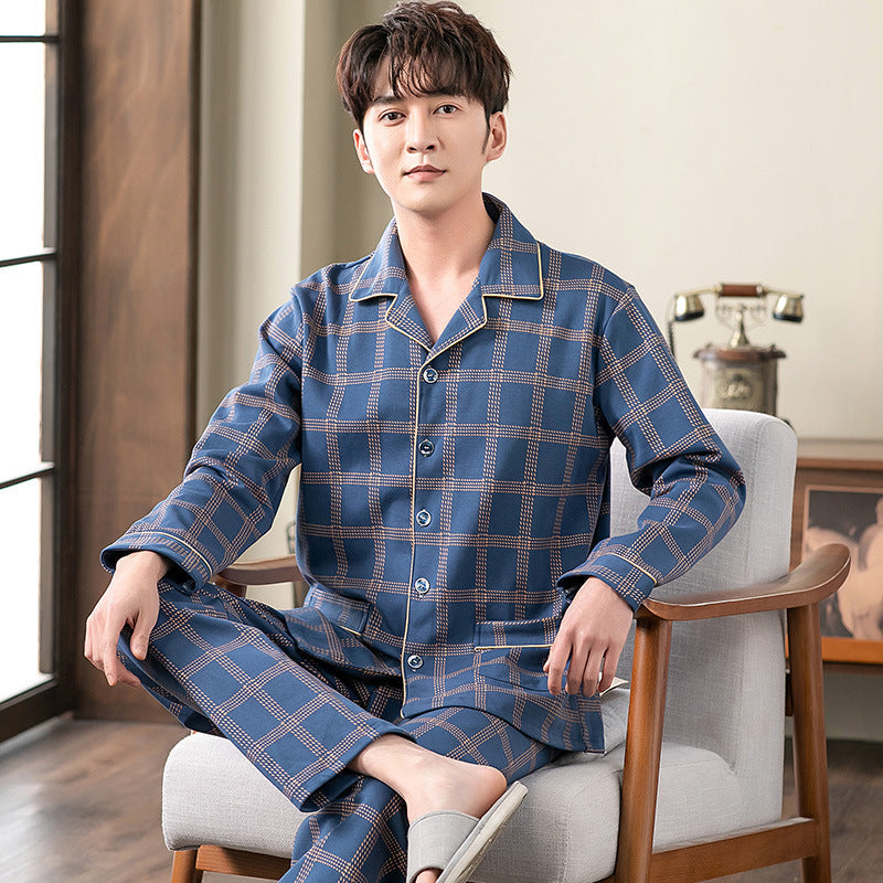 Cardigan Can Be Worn Outside Dad Wear Homewear Suit