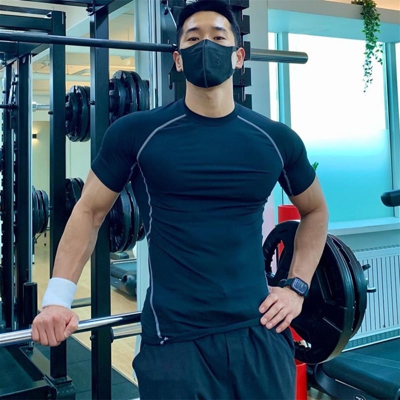 Men's Short Sleeve Personal Trainer Overalls