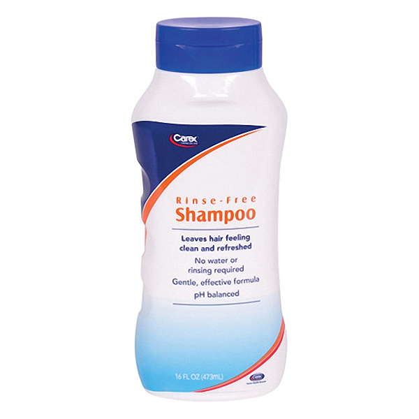 Carex Rinse-Free Tear Free Formula Shampoo, Ph Balanced - 16 Oz