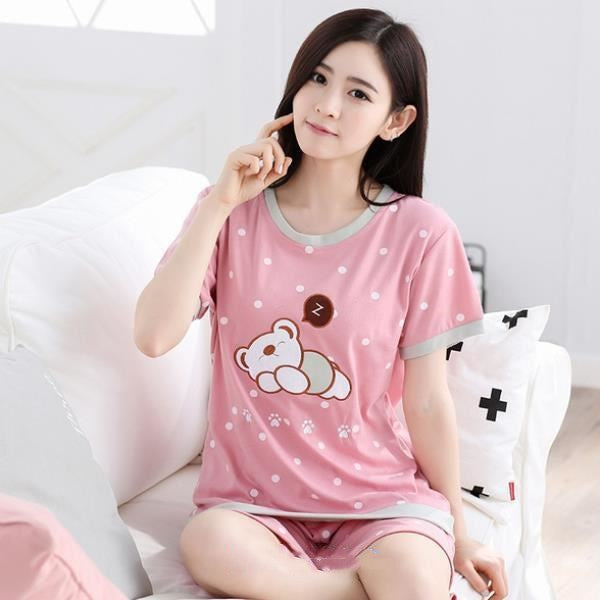 SHorT Sleeve CuTe SleePWear HomeWear