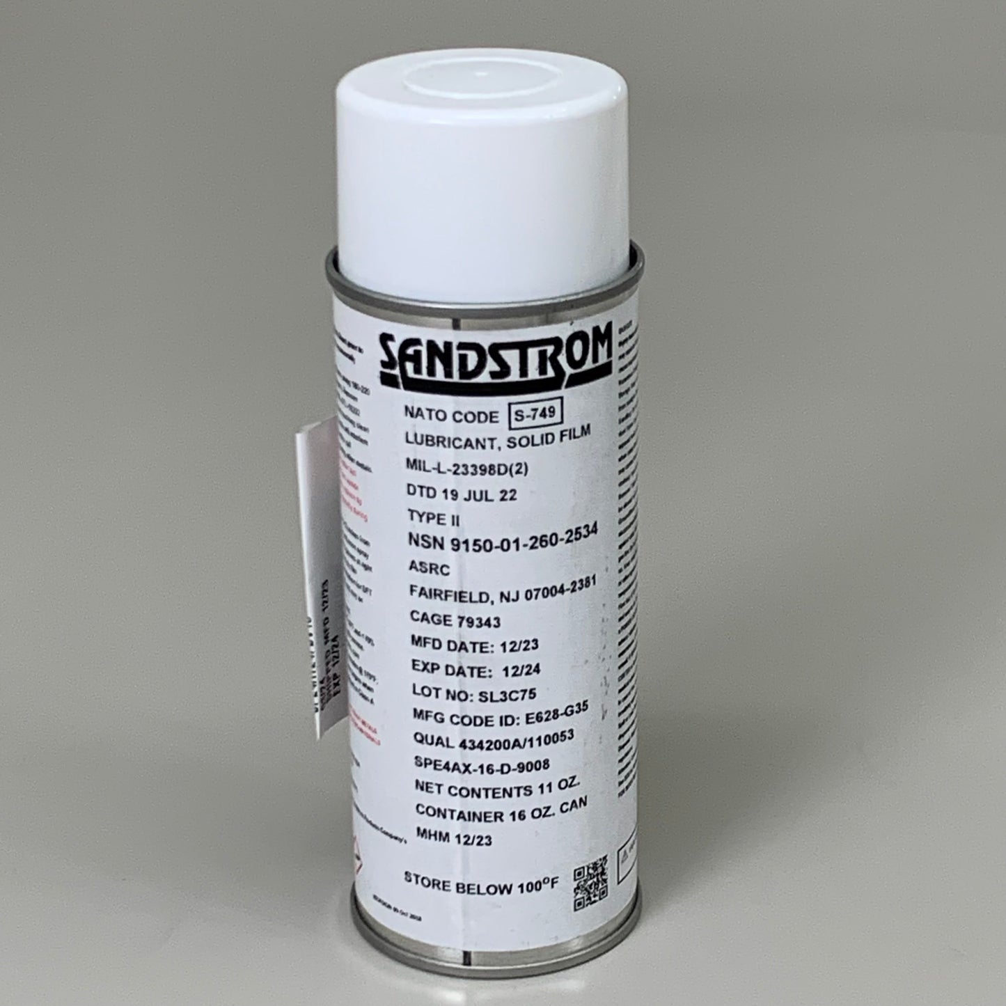 SANDSTORM(12 PACK)Lubricant Solid Film Bonding Industrial Equipment BB12/24 16oz
