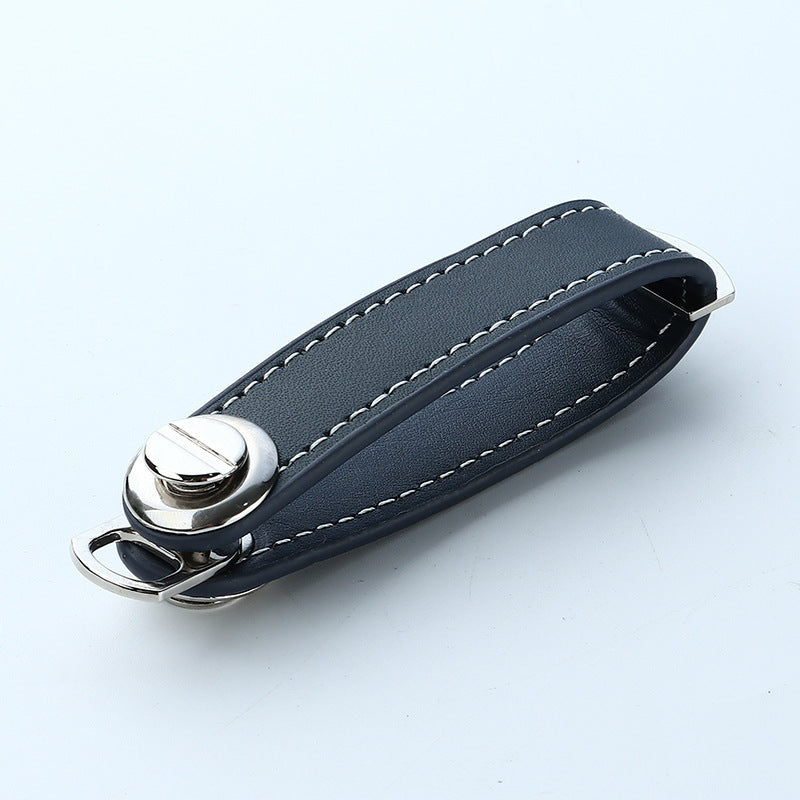 Leather Keychain Pendant for Car Storage