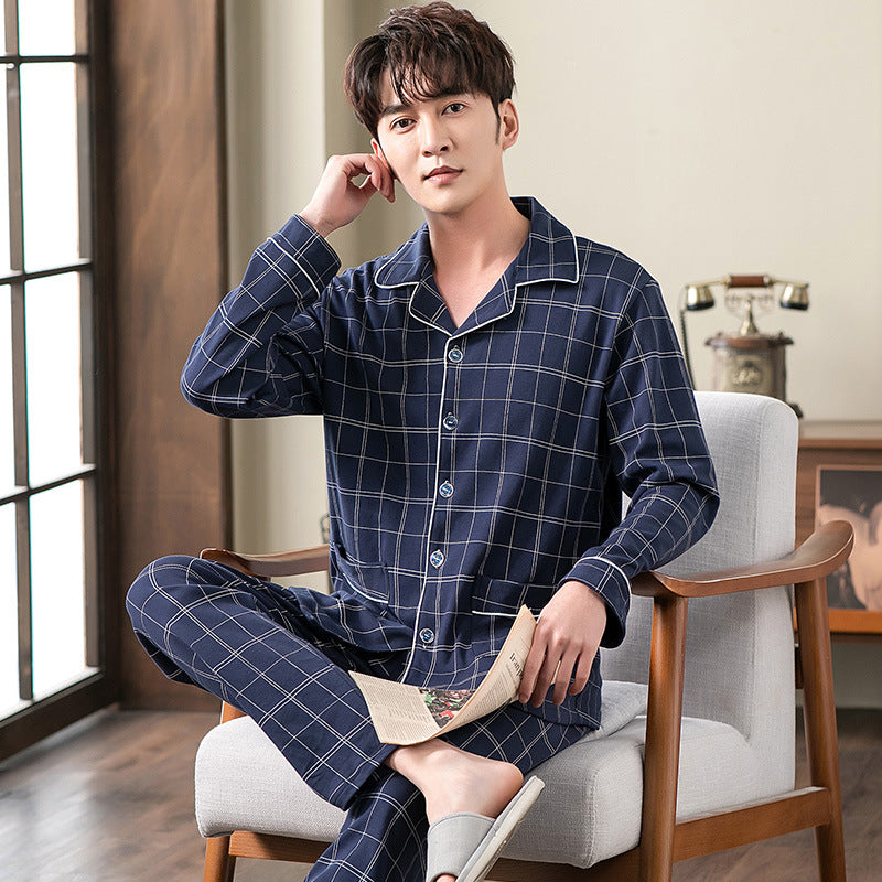 Cardigan Can Be Worn Outside Dad Wear Homewear Suit