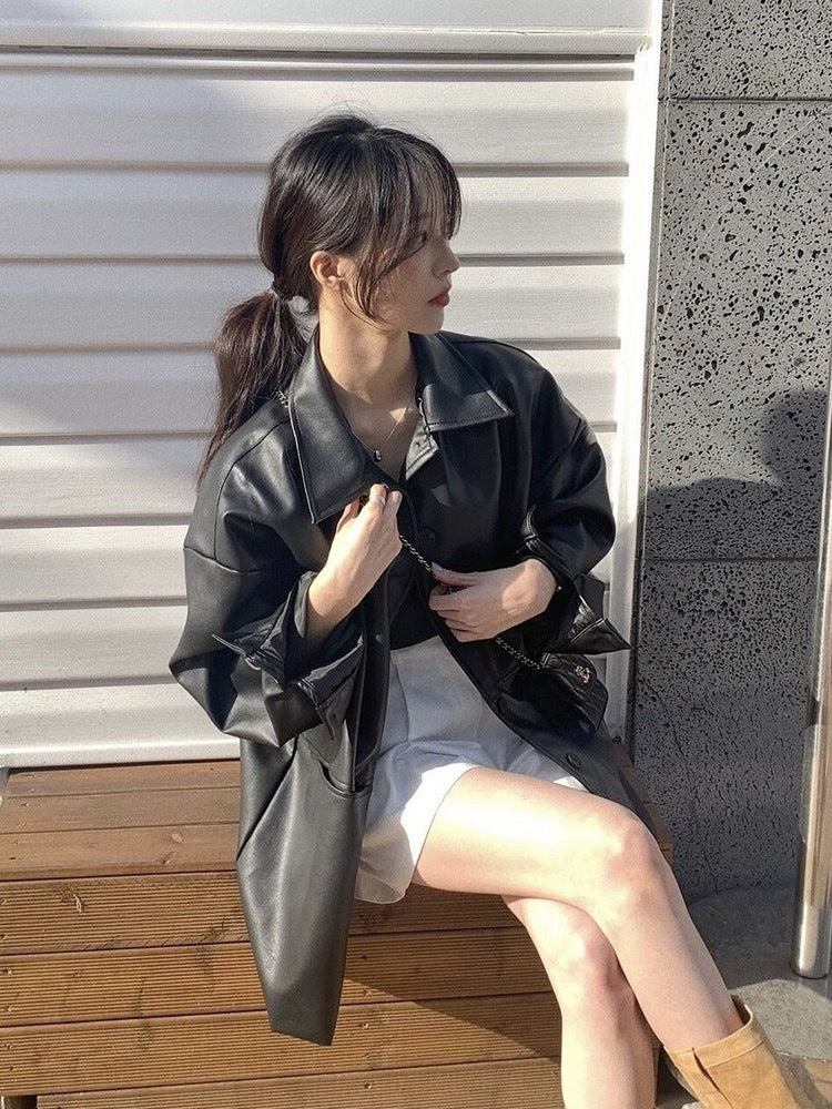 Women's Fashionable Loose All-match Jacket
