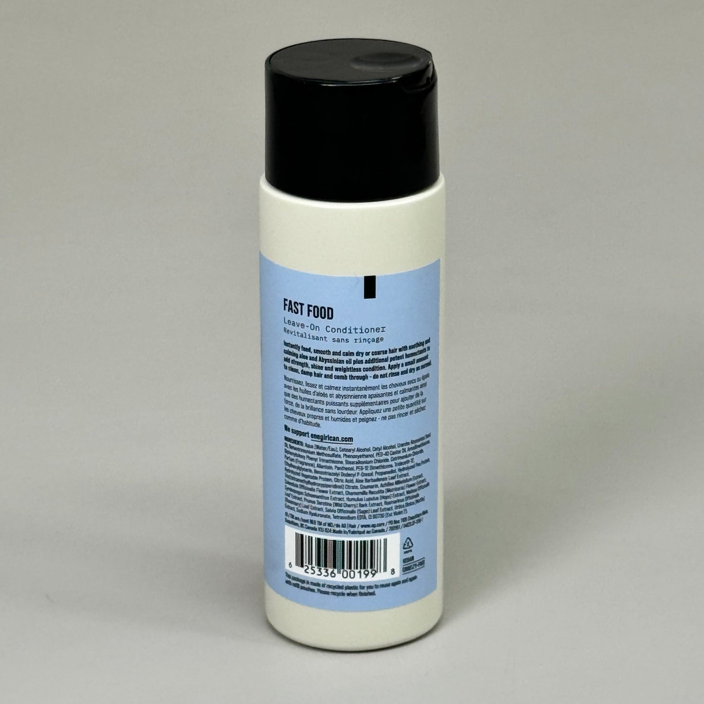 AG CARE Light Fast Food Leave-On Conditioner Hydrate Hair & Manage Fizz 8 lf oz