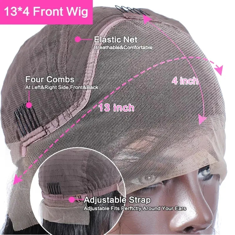 Style Loft Collection Curly Peristah Human Hair Lace Front Wig