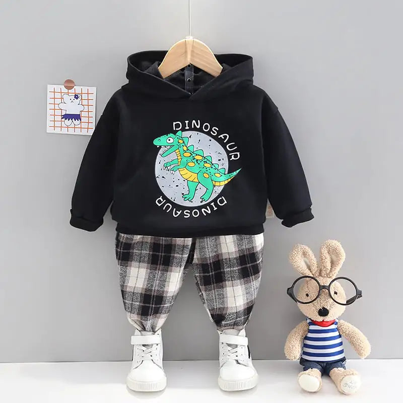 Style Loft Collection Children's Dino Hooded Sweater