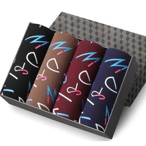Men's Boxer Briefs Student Trendy Fashion New