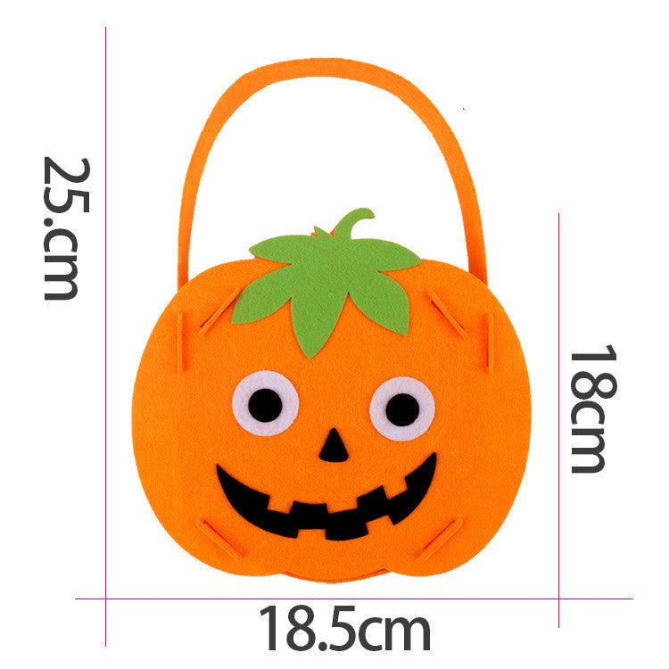 Children's Portable Pumpkin Bag Handmade Diy Material