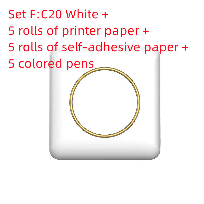 Mini Bluetooth Thermal Label Printer