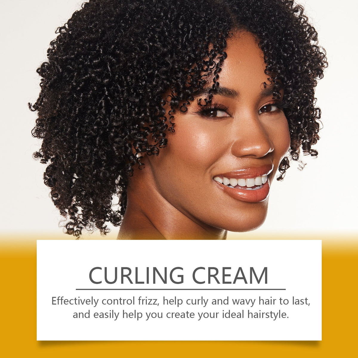 Mild Ingredients Curly Hair Styling Care Shaping Nourishing Natural Soft