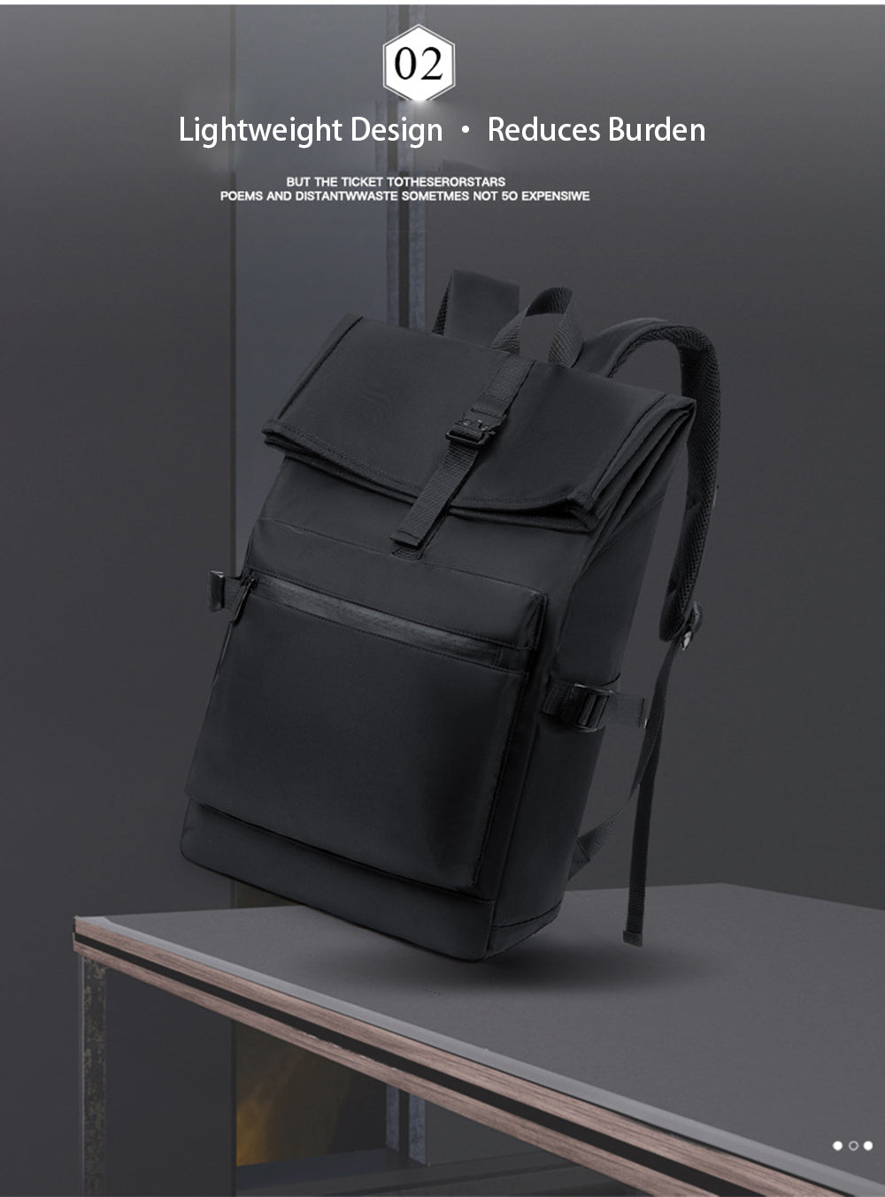 Style Loft Collection StyleSchool Zaptro 15.6 Inch Waterproof Computer Backpack