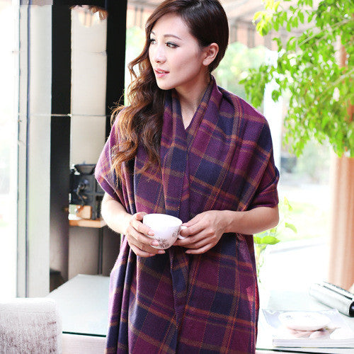 Thick and long unisex scarves