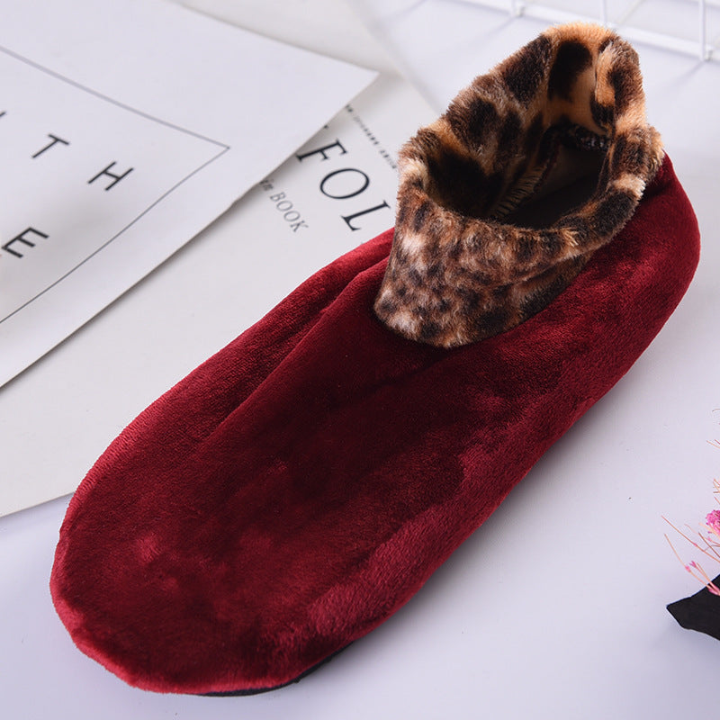 Double layer Plush hosiery