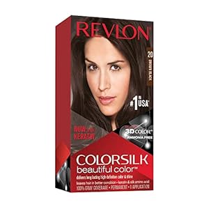 Revlon ColorSilk Hair Color 20 - Brown Black