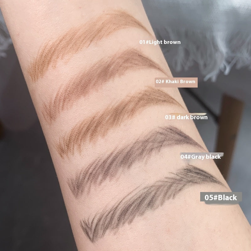 Small Gold Chopsticks Ultra-fine Eyebrow Pencil Discoloration Resistant Natural Ultra-fine