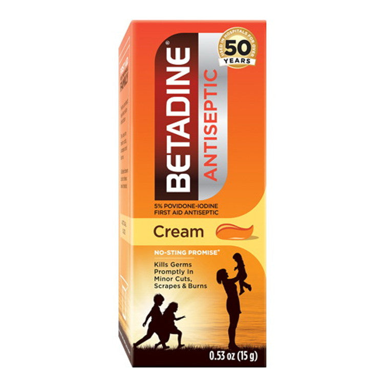 Betadine Antiseptic Cream 0.53 Oz