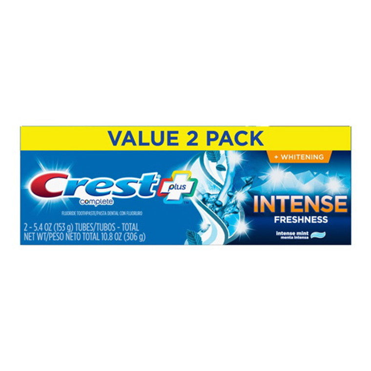 Crest Toothpaste Complete Whitening Plus Intense Freshness 2 X 153 G - Pasta Do Zębów