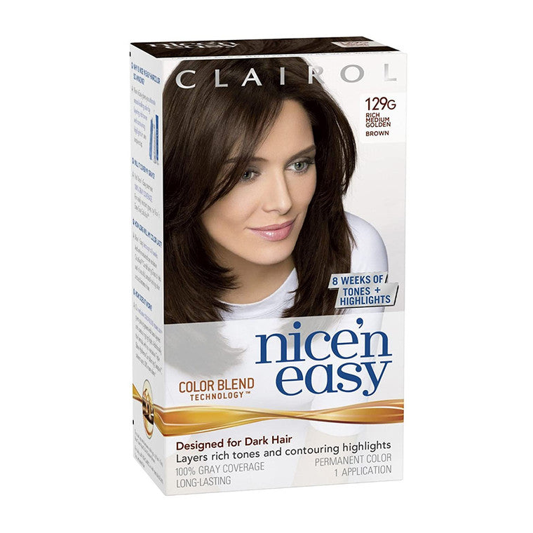 Nice N Easy N Rich Medium Golden Brown Hair Color