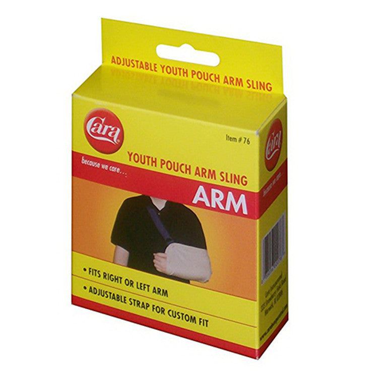Cara Cotton Gloves Arm Sling Pouch Youth Adjustable