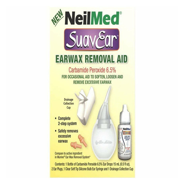 NeilMed SuavEar Earwax Removal Aid Kit, 1 Kit