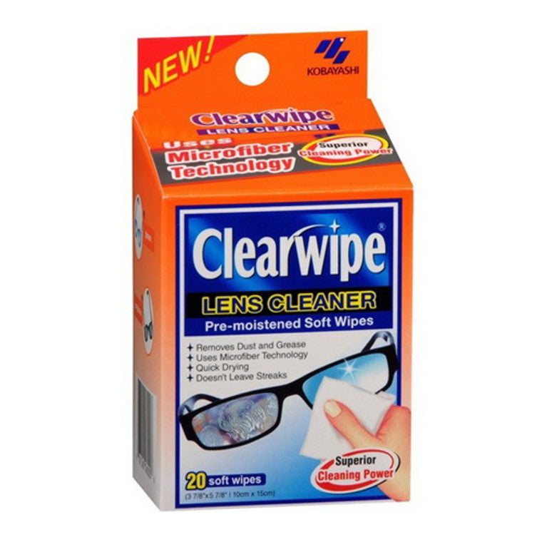 Clearwipe Lens Cleaner Wipes
