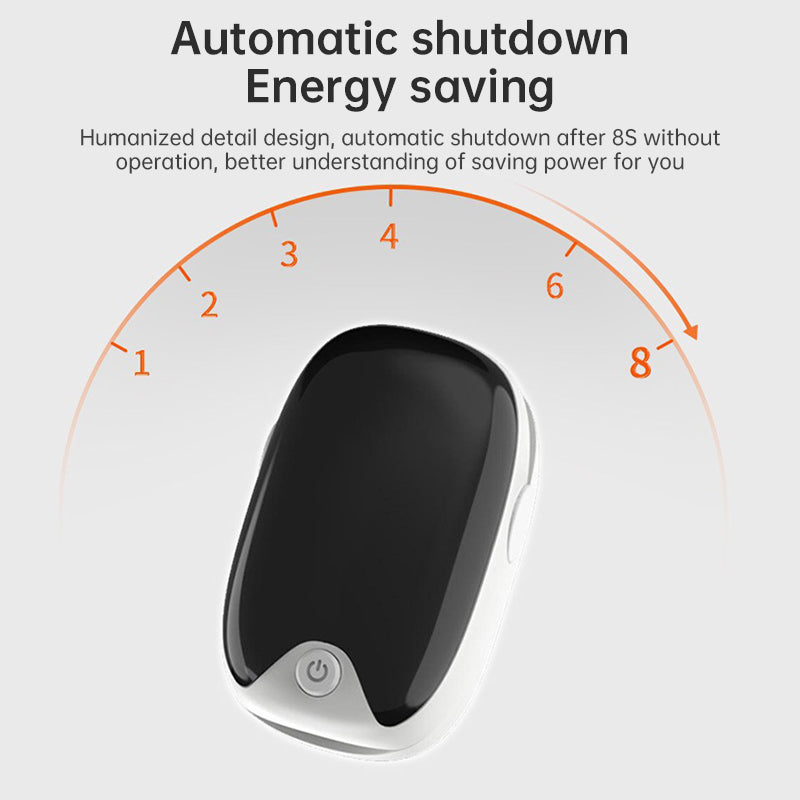 Reusable Lightweight Finger Pulse Oximeter for Outdoor Enthusiasts (Hiking, Skiing, Cycling)