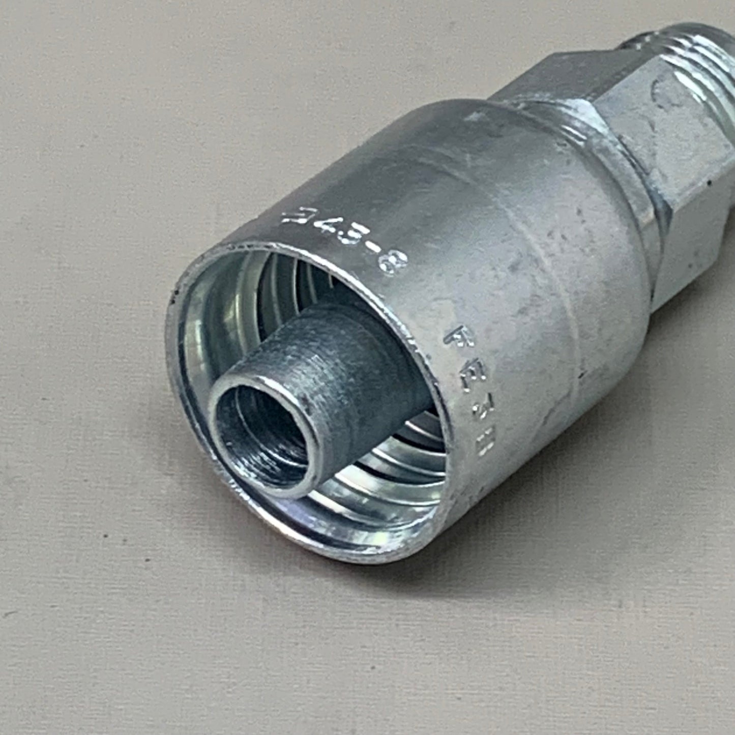 PARKER (4 PACK) Hydraulic Hose Male JIC 37 DG Rigid 1/2" x 1/2" Steel KP81291