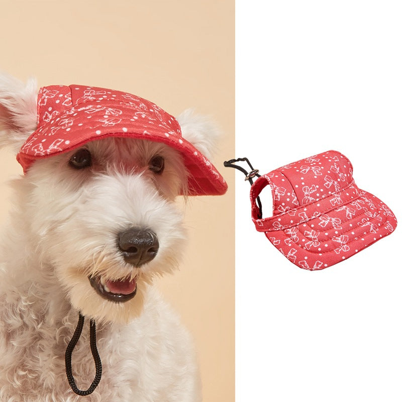 Pet Baseball Cap Leisure Sports Wind Sun Protection Sunshade