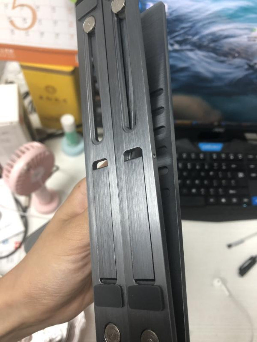 Portable Adjustable Laptop Stand with Cooling Function